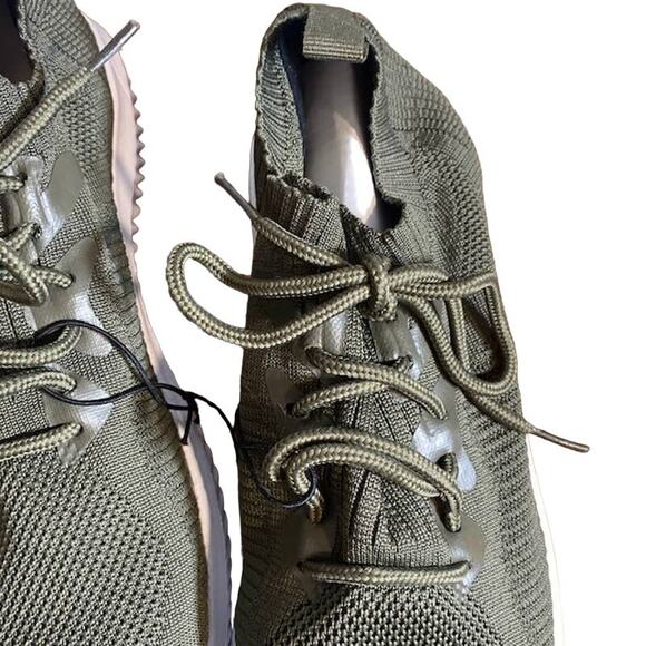 Mr. P Olive Green Running Sneakers Men Sz 7/40 - Picture 8 of 11